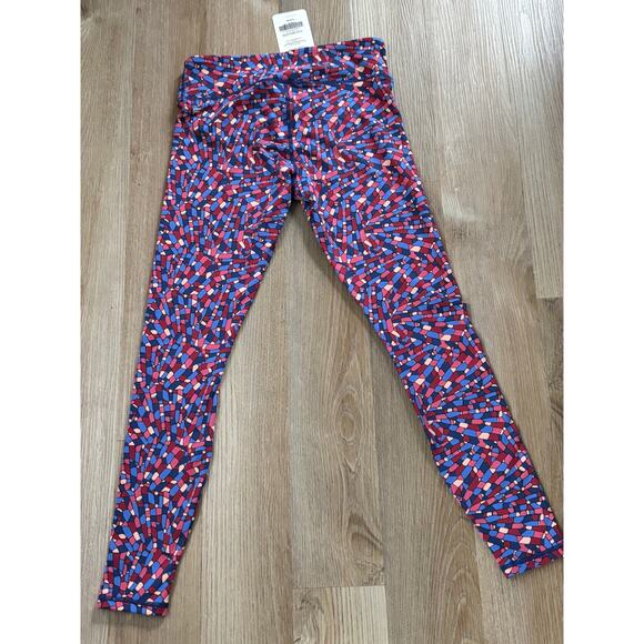 Fabletics Mid-Rise Printed Powerhold Leggings Size 6 - Picture 2 of 5